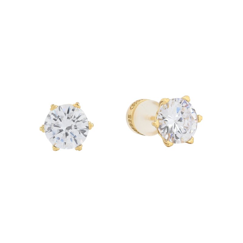 Brincos Luxury básicos com zircônias