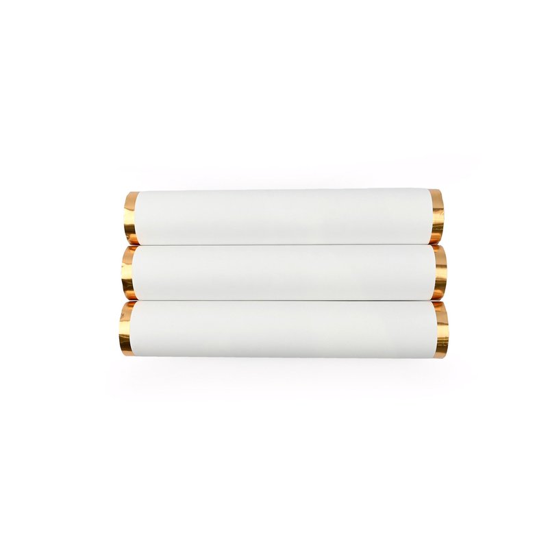 Expositor de pulseiras e braceletes redondo branco