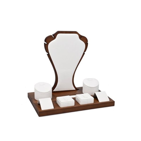 Expositor conjunto branco