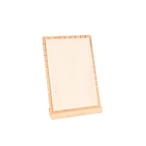 Expositor beige para colares beige