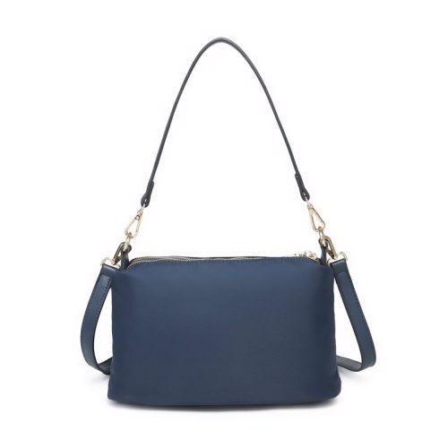Mala em nylon com diversos compartimentos