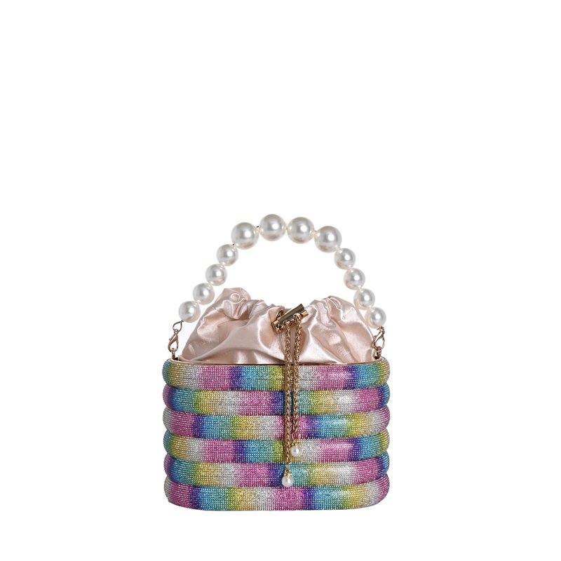 Pochette de senhora com pérolas
