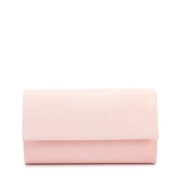 Pochete envelope em camurça