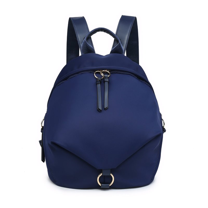 Mochila nylon formato arredondado