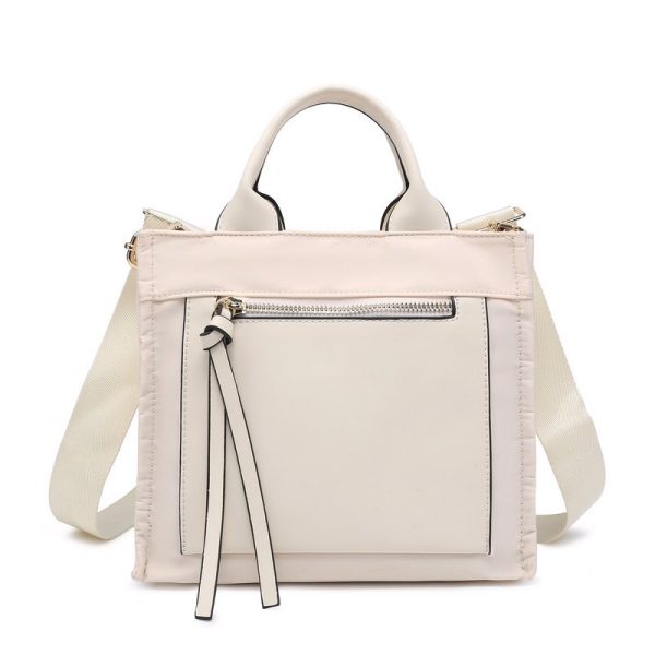 Bolsa nylon com fecho exterior