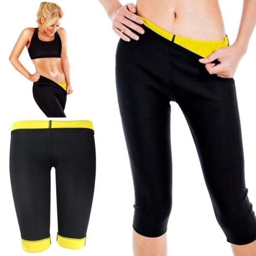Queima de calorias com leggings sauna
