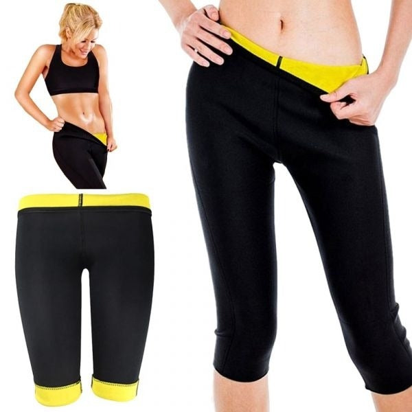 Queima de calorias com leggings sauna