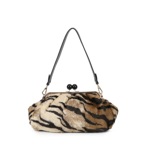 Mala de ombro animal print
