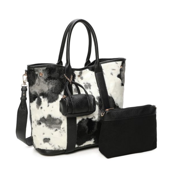 Mala Shopper com animal print