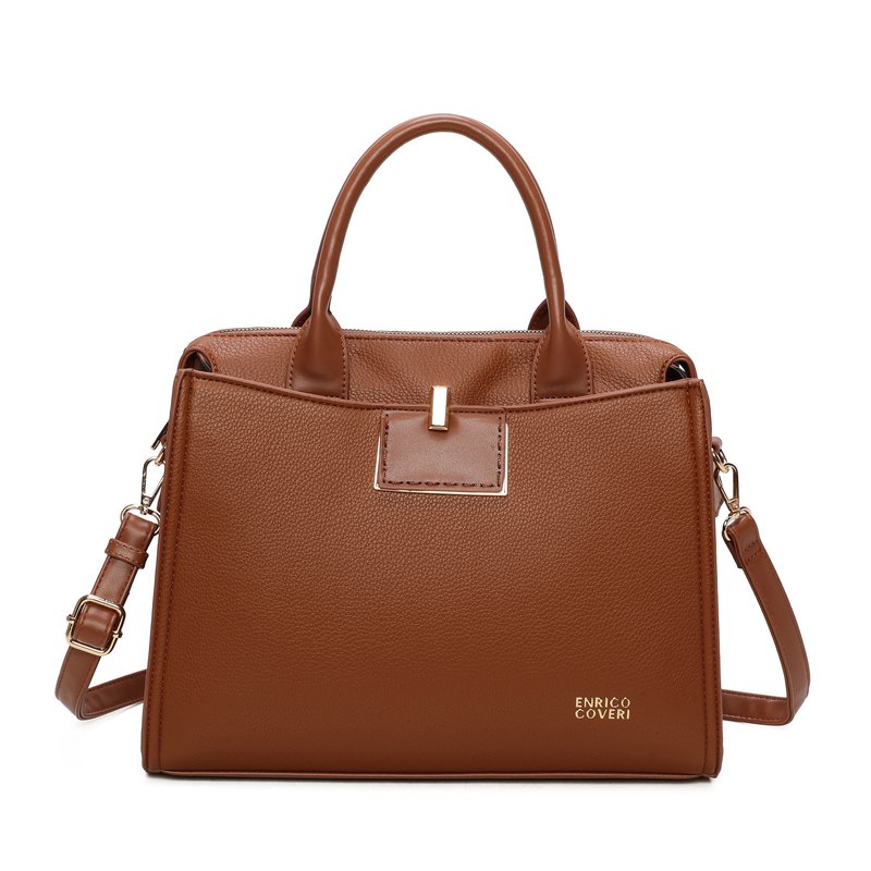 Mala Shopper com detalhe dourado