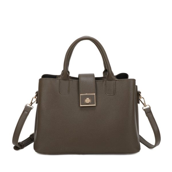 Mala Shopper com detalhe dourado