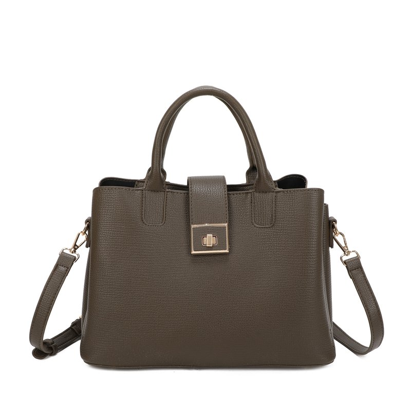 Mala Shopper com detalhe dourado