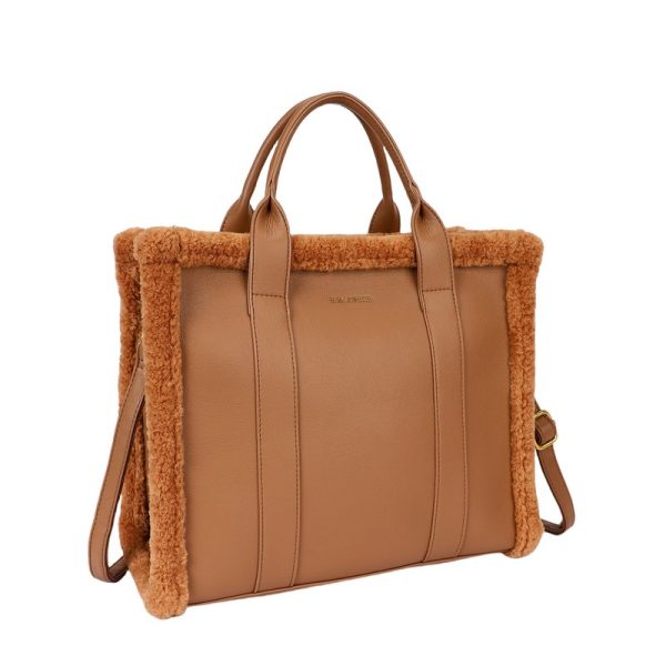 Mala Shopper com pelinho