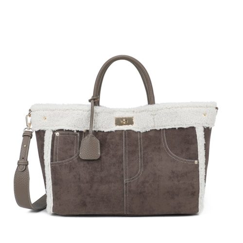 Mala Shopper com pelinho