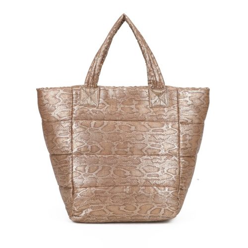 Mala Shopper com tecido brilhante