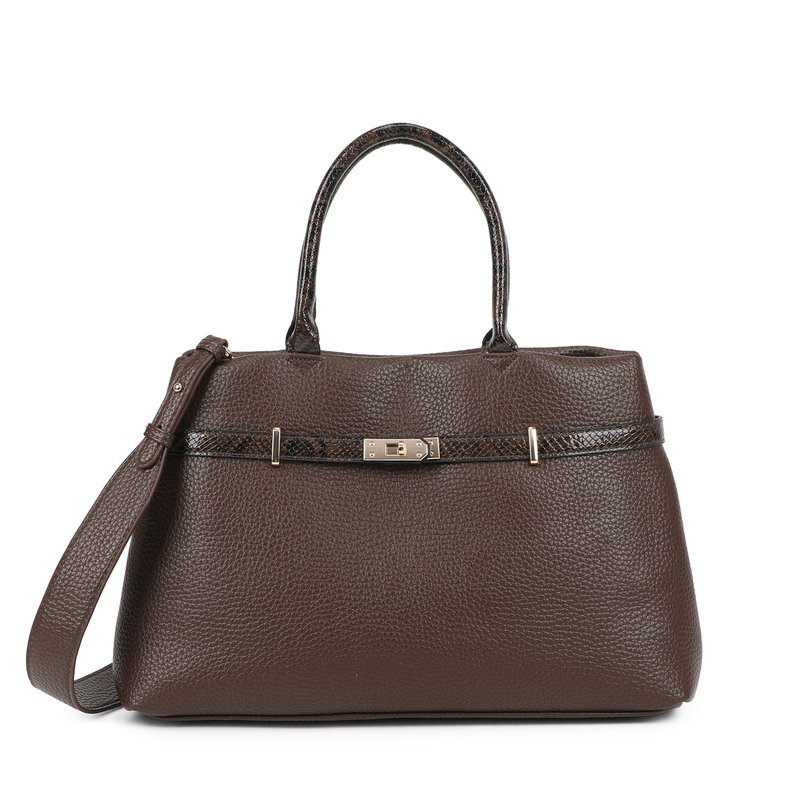 Mala Shopper detalhes animal print