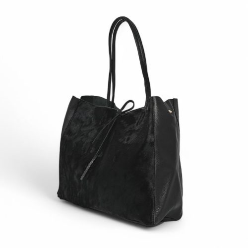 Mala Shopper em pele