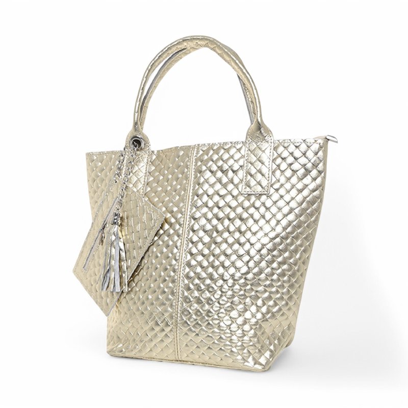 Mala Shopper em pele