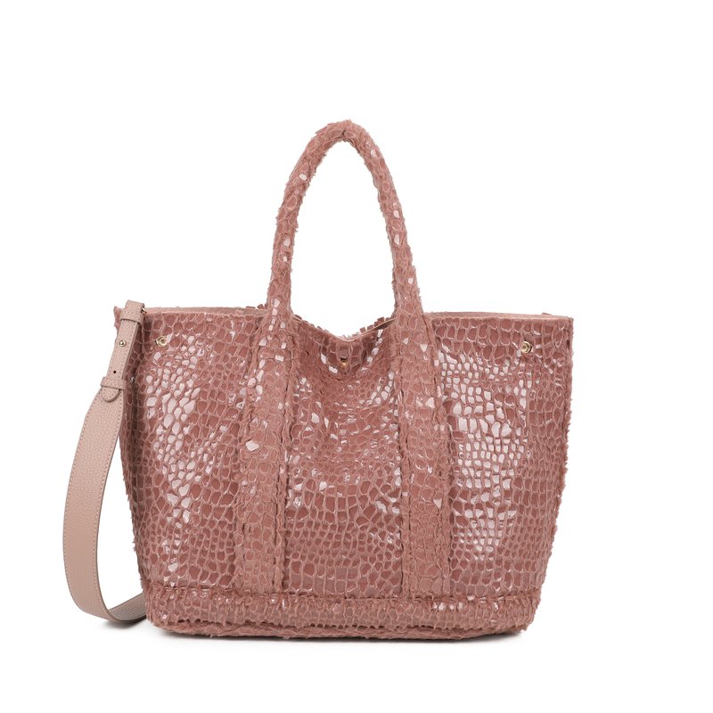 Mala Shopper em verniz
