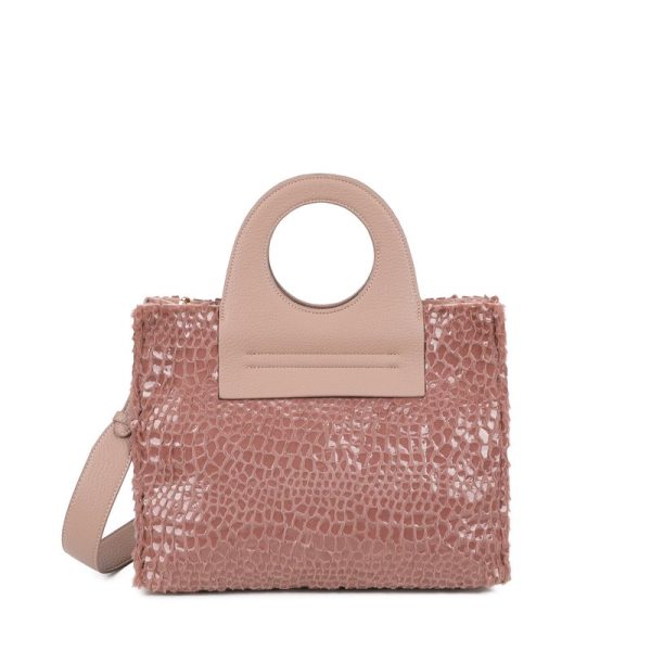 Mala Shopper em verniz