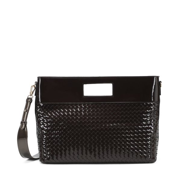 Mala Shopper verniz com detalhes
