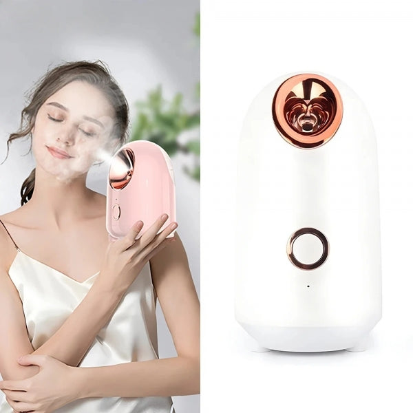 Revitaliza a pele com sauna facial nano