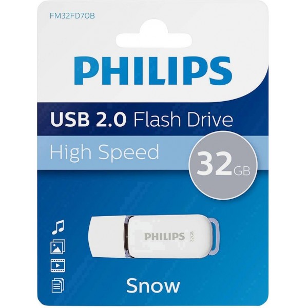 Pen Drive 32GB Edição Snow