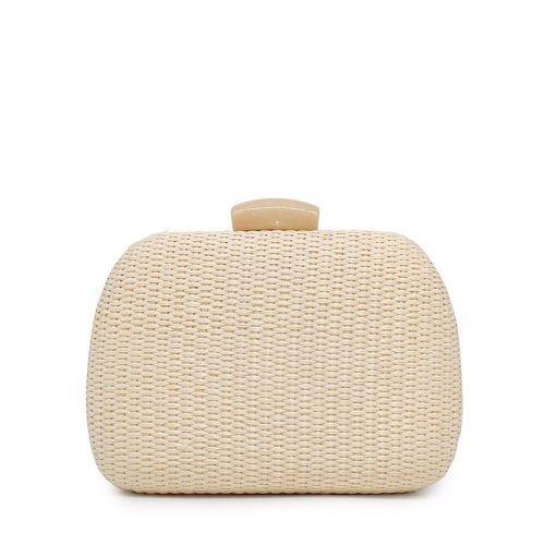 Pochette de senhora em ráfia
