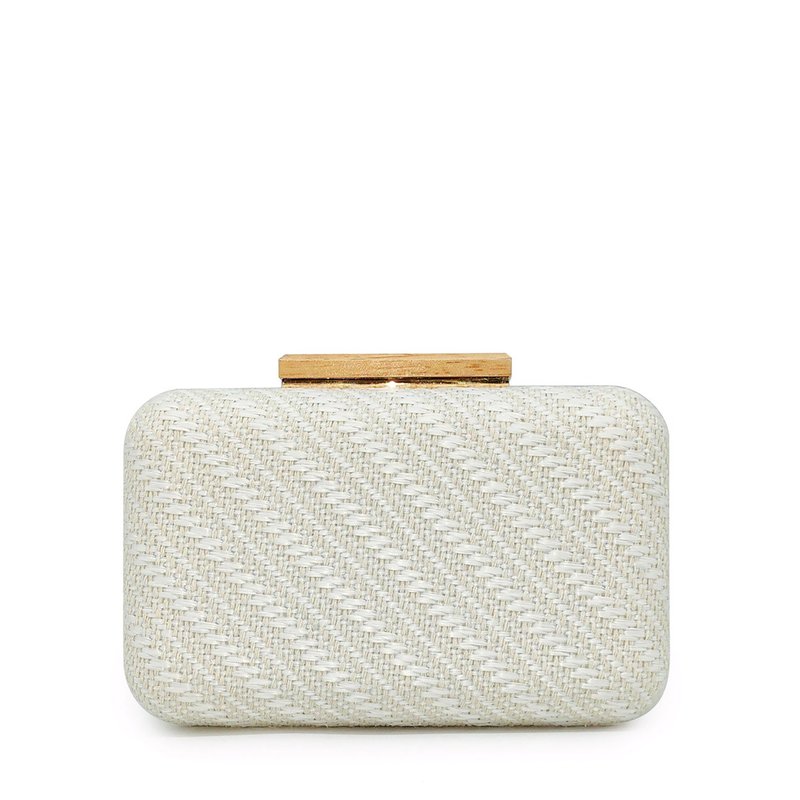 Pochette de senhora em ráfia
