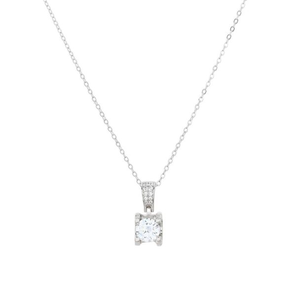 Colar Luxury com zircônia quadrada