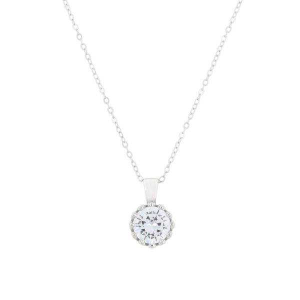 Colar Luxury redondo com zircônia