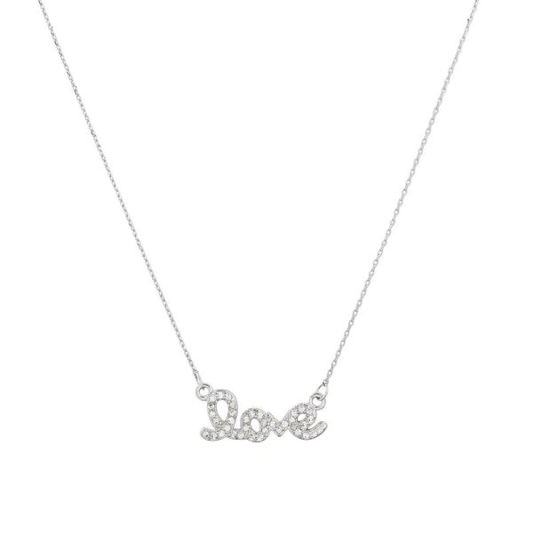Colar Luxury com palavra love