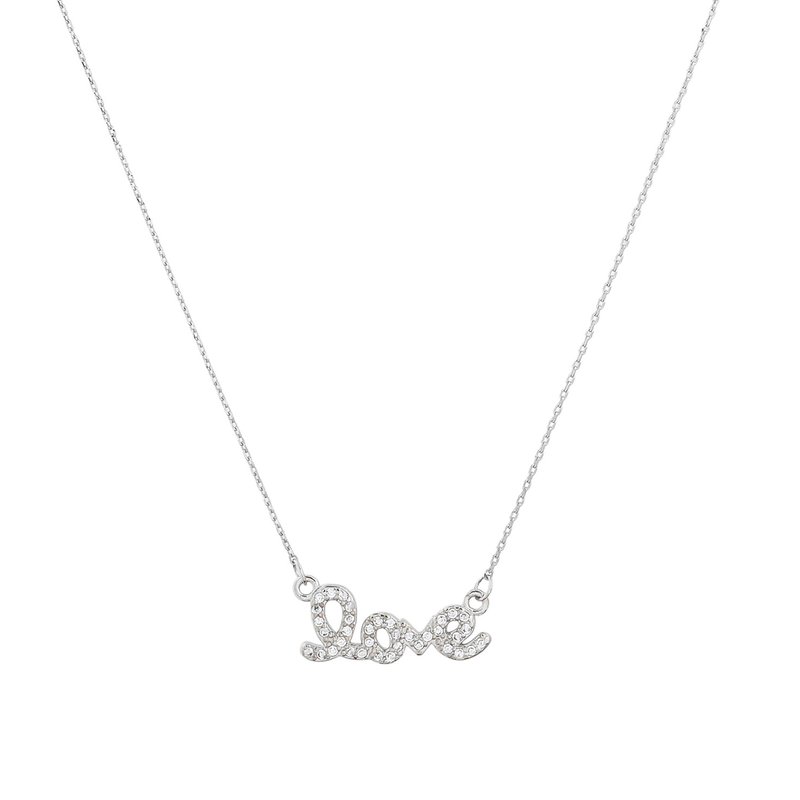 Colar Luxury com palavra love