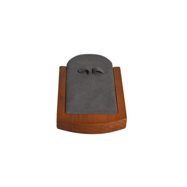 Expositor para conjunto de colar e brincos cinza