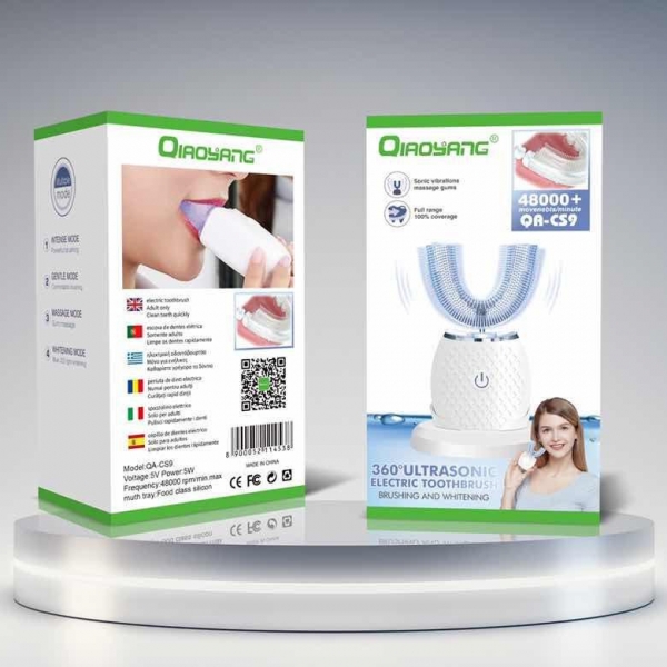 Higiene Oral Eficiente com Escova Elétrica 360º