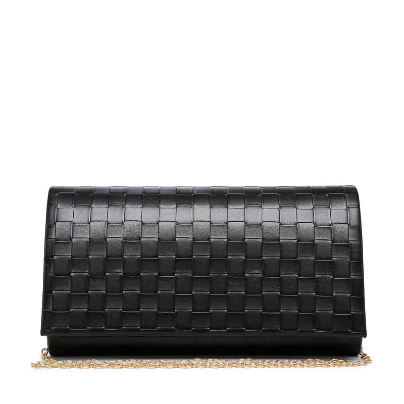 Mala Entrelaçada Preta Corrente