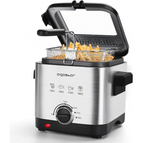 Fritadeira Compacta Aigostar Fries 1,5L