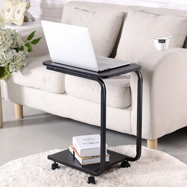 Mesa de Apoio com Rodas para Sofá