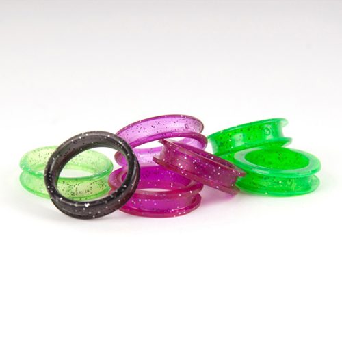 Dedais P/ Tesouras Show Tech - 20Mm Green Glitter - 2 Un