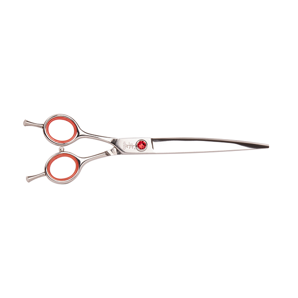Tesoura Grooming Yento - Curva 19Cm - Esquerdino
