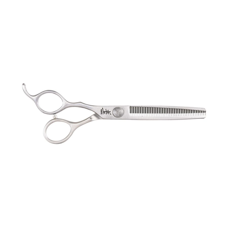 Tesoura Grooming Yento Fanatic - Esculpir 6,5"/16,5Cm - 45 Dentes - Esquerdinos