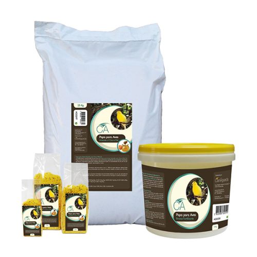 Ca - Papa Amarela P/ Aves Com Ovo E Mel - 200Gr - 200 Gr