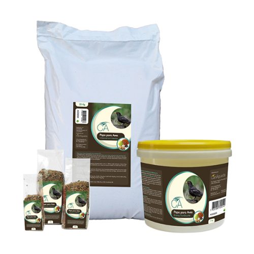 Ca - Papa Universal P/ Aves Com Insectos - 500Gr - 500 Gr