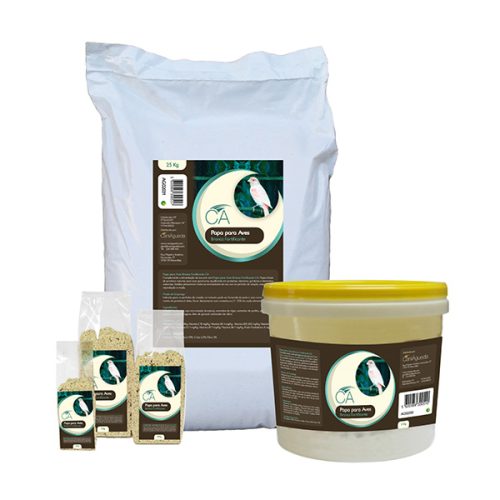 Ca - Papa P/ Aves Branca Fortificante - 500G - 500 Gr