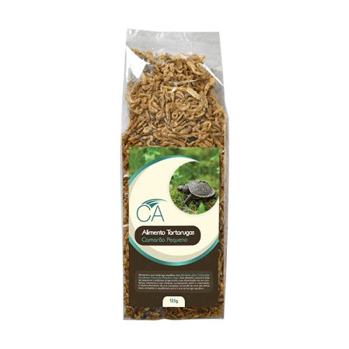 Ca - Alimento Tartarugas - Camarão Pequeno - 125G