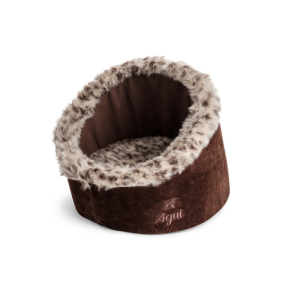 Agui Wild Igloo - 35X28Cm - Cheetah Brown