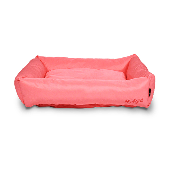 Agui Waterproof Summer Bed - 75X60X20 Cm - Coral - 75 X 60 X 20 Cm