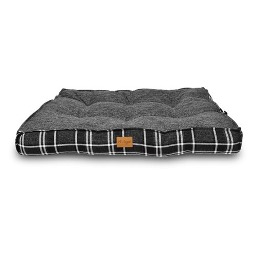 Agui Scotland Cushion - 103X83X13 Cm - Plain/ Chess Grey - 103 X 63 X 13 Cm