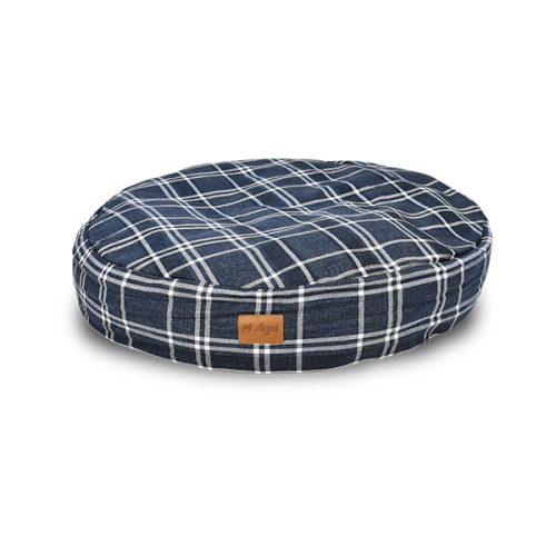 Agui Scotland Puff - 72X15 Cm - Chess Blue