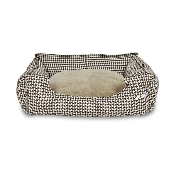 Agui Tweed Bed - 110X80X28 Cm - Latte - 110 X 80 X 28 Cm